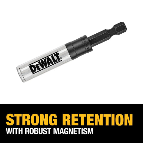 3-Inch Magnetic Bit Tip Holder 50 Pack For Quick Screw Driving Heavy-Duty Shock-Resistant Steel Extra-Strength Magnet Keeps Bits In Place