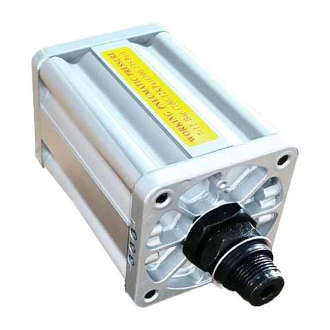AP1003 Square Compressed Air Motor For Pneumatic Hydraulic Pumps Beefy Industrial Power Unit with visible pressure label
