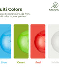 Weather Guard Dome Cover For Hanging Bird Feeders Rainproof And Easy To Clean 11.5 Inch Wide Shield in four colors: blue, green, red, white