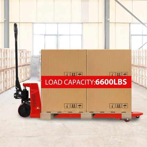 Heavy Duty Manual Pallet Jack Truck Designed To Lift 6600 Pounds With Ease And Deliver Butter Smooth Hydraulic Operation For Every Warehouse Chore Or Commercial Receiving Task Without Breaking A Sweat