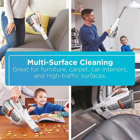 Handheld Cordless Car Vacuum Portable With Extended Runtime And Powerful Suction, Two Speed Settings in various settings