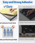 Comparison of Badass Sound Proof Foam Panels Self Adhesive Acoustic Wall Tiles showcasing strong adhesive and stability features.