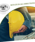Worker holding hard hat beside 10 Pack Metal Bearing Swivel Casters For Easy Furniture And Workbench Mobility image