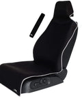 Go-To Universal Fit Waterproof Car Seat Cover With Neoprene, Stain-Resistant, Non-Slip Bucket Seat Protector for Leather or Cloth