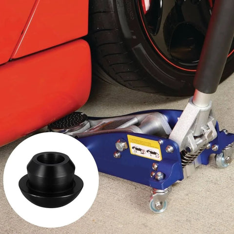12 Pack Silicone Hydraulic Jack Oil Plugs For Floor Jack Reservoir Fill Hole, Rubber Conical Seals, floor jack close-up view