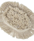 Premium Wedge Dust Mop Refill 10 By 6.5 Inches crafted from washable natural cotton for heavy duty grime fighting.