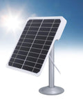 20W Monocrystalline Solar Panel For Fast Charging Cameras And Other Devices With An Adjustable Bracket For Easy Sun Tracking