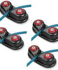 Four Pack Aluminum Kayak Cam Cleats For Boats And Paddling Gear Built Tough Rugged Marine Cleats For Sailboats Canoes And Dinghies