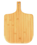12-Inch Natural Bamboo Pizza Peel Paddle With Easy Lift Tapered Edge For No Stuck Dough Release Eco Friendly Durable Kitchen Tool For Homemade Pizza Bread Cookies And More