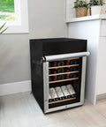 Keep Your Stash Frosty With This No Sweat Weather Armor For Outdoor Upright Freezer And Beverage Cooler 20 X 20 X 33 Inches black shroud on wine cooler.