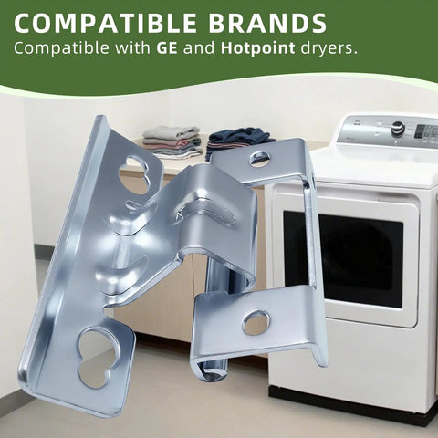 Dryer Door Hinge For GE Hotpoint 4466992 AP6032615 PS11763047 EAP11763047 Silver 1 Pack in laundry room