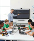 Classroom learning with 2WD Arduino Robotic Car Starter Kit For Beginners And Adults Hands On Smart Educational Robotics Set