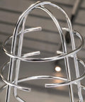 Rock Solid Heavy Duty Fire Sprinkler Head Guard Sturdy Iron Metal Shield Cover For Ceiling Pipe Setup Durable Cage Protector Built Tough As Nails For Commercial Facilities Knockout Protection, close-up view.