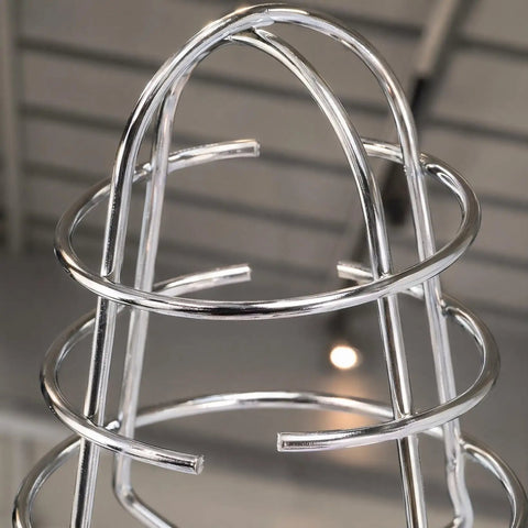 Rock Solid Heavy Duty Fire Sprinkler Head Guard Sturdy Iron Metal Shield Cover For Ceiling Pipe Setup Durable Cage Protector Built Tough As Nails For Commercial Facilities Knockout Protection, close-up view.