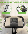 Crush Your Cardio Game On This Smooth Five In One Folding Exercise Bike Featuring Sixteen Level Magnetic Resistance And Rock Solid Three Hundred Pound Build - multi-function display with heart rate and mobile holder.