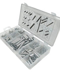 200 Pieces Tension And Compression Spring Kit With Electrical Torsional Extension Springs Perfect For DIY Repairs And Machinery Hacks To Get Your Projects Crisp And Rock Solid Fast. steel spring assortment in plastic organizer tray