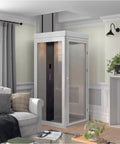 Through Ceiling Compact Home Elevator Shaftless Design For Space Saving Living With Zero Wall Damage Heritage Approved, Customizable Configurations For Homes Farms And Land Projects, Easy Install And Quiet Deck Lift For Modern Homes in living room