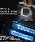 TX15 Pro 2.4GHz 16 Channel EdgeTX Radio Transmitter cooling system and battery charging details.