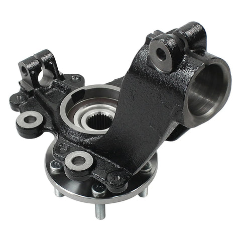 Front Left And Front Right Wheel Knuckle Hub Bearing Assembly For Ford Focus 2.0L 2012 2013 2014 2015 2016 2017 2018 Replacement Parts Premium Grade Replacement For Beefed Up Durable Safe Driving And Smooth Wheel Performance, close-up view