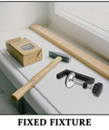 Two Pack Adjustable Outdoor Furniture Clips That Keep Your Sofa From Sliding On Patio Wicker Chairs And Modular Sectionals Water Resistant Durable Fasteners Quick Install In Minutes No More Sofa Slips next to tools on windowsill