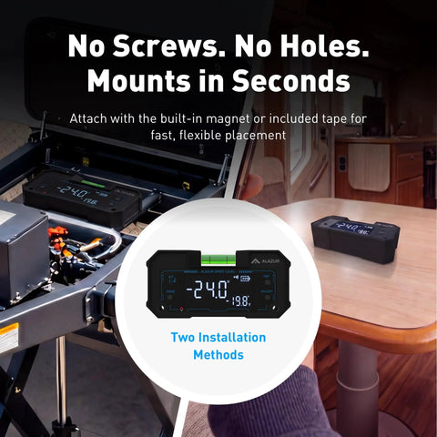 Dead Even Park Your Camper Smart Bluetooth RV Leveling System With Instant Phone App For Quick Trailer Setup Real Time Dual Angle Tracking To Get It Level In No Time Flat