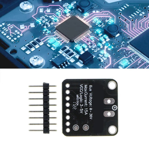 Top Tier Dc Power Sensor Module For High Or Low Side Voltage And Current Monitoring Detection Board With No Sweat I2C output 15A