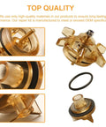 Close-up of Bonnet And Poppet Repair Kit For 765 Pressure Vacuum Breaker Backflow Preventer One Half To Three Quarter Inch.