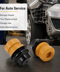 2 Pack Rear Bump Stop Kit For Honda Odyssey Models 2005-2017, Rubber Jounce Bumper Cushion Absorb Shock And Vibration Direct Mount Replacement Part Restores Smooth Suspension Drive on auto bumper repair