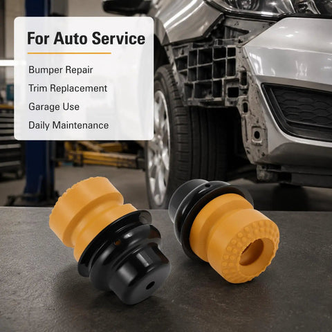 2 Pack Rear Bump Stop Kit For Honda Odyssey Models 2005-2017, Rubber Jounce Bumper Cushion Absorb Shock And Vibration Direct Mount Replacement Part Restores Smooth Suspension Drive on auto bumper repair