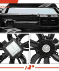 Detailed view of the Superior Engine Radiator Cooling Fan Assembly With Brushless Motor Fits Lexus Es300h Camry Hybrid Avalon 2018 To 2022.