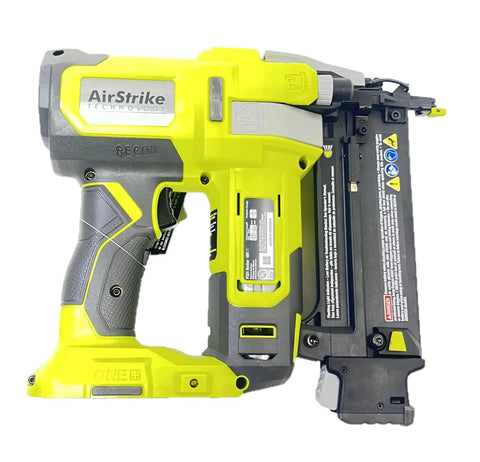 Factory Reconditioned 18-Volt Cordless Brad Nailer Power Tool 18-Gauge Finish Nail Gun Lightweight Design Built Like a Tank for Precision Trim Carpentry and Woodworking Projects Needs Battery Charger Sold Separately Total Badass Pro Rig with Killer