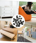 Heavy Duty Furniture Levelers 20 Pack Adjustable Screw Feet To Fix Wobbly Office Chairs Swift Swivel Glides on various furniture styles.