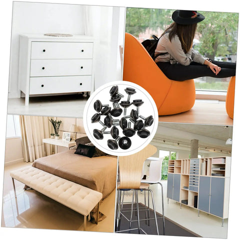 Heavy Duty Furniture Levelers 20 Pack Adjustable Screw Feet To Fix Wobbly Office Chairs Swift Swivel Glides on various furniture styles.