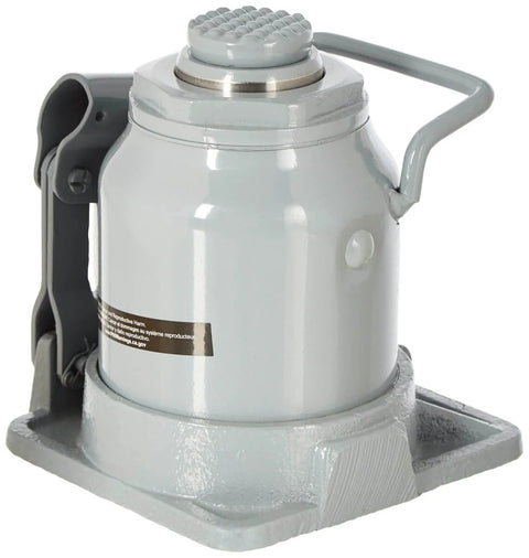 Beefy 20 Ton Hydraulic Bottle Jack With Steel Lifting Saddle, Extension Screw, Bypass System And Heat Treated Stress Areas
