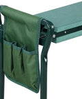 Foldable Garden Kneeler Stool With Thick Foam Pad Portable Work Bench For Gardening And Home Use Dual Function Garden Seat And Kneeler
