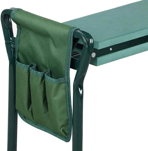 Foldable Garden Kneeler Stool With Thick Foam Pad Portable Work Bench For Gardening And Home Use Dual Function Garden Seat And Kneeler