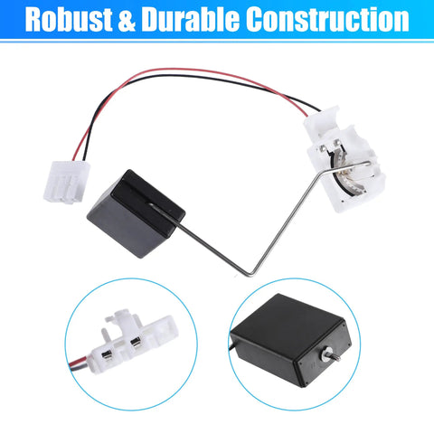 Fuel Tank Float Gauge Sending Unit And Fuel Level Sensor For Toyota 4Runner Limited SR5 Sport 4.0L V6 4.7L V8 And Lexus GX470 2003 2009 OE Quality Replacement To Keep Your Fuel Gauge Reading Right, black float arm and white connector