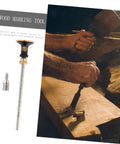 Professional Woodworking Wheel Marking Gauge Packed With Razor Sharp Dovetail Layout Blade and Rust Resistant Mortise Scribing Tool for Dead On Measurements and Flawless Joint Alignment in use on wood.