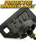 Heavy Duty Ignition Switch For Lawn Tractors And Riding Mowers With Dust Shield And Umbrella Key Plus 2 Spare Keys