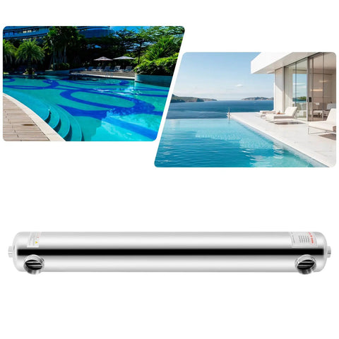 Heavy Duty Swimming Pool Heat Exchanger For Outdoor Wood Boiler Spa And Solar Heating, stainless steel construction