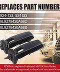 Ford Escape Rear Liftgate Window Hinge Set Left And Right Replacement For 2008 2012 Mercury Mariner 2008 2011 Easy Install Direct Fit Premium Tailgate Glass Hinge Kit Replaces 8L8Z78420A68C 8L8Z78420A68D 924123 on display.