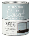 Serenity Blue Chalked All In One Furniture Paint With Ultra Matte Finish For DIYers One Coat Coverage No Primer Or Sanding Needed No Topcoat Required Easy Clean Up Made In USA 30 Oz tin front view