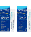 Acne Treatment Gel With 0.1 Percent Adapalene Retinoid, OTC Face Care For Clear Skin, Gentle On Sensitive, Acne Prone Skin, 45g Tube, Value Pack Of 2