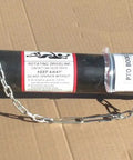 PTO Shaft With Slip Clutch For Series Four Metric Tiller, Heavy Duty 47 HP Rated, One Three Eighths Inch Six Spline Tractor End With Quick Disconnect