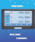 Top Notch 3 Axis LCD Touch Screen Digital Readout DRO Kit display with metal cover