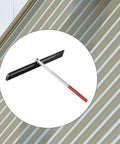 Sheet Metal Folding Hemming Tool For Standing Seam Roofing, Heavy Duty Carbon Steel Bender, ergonomic grip shown against metal surface