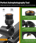 Off Axis Guider With Micro Focusing For Stellar Astronomy Photos Without A Guide Scope No More Blur And Wasted Exposures