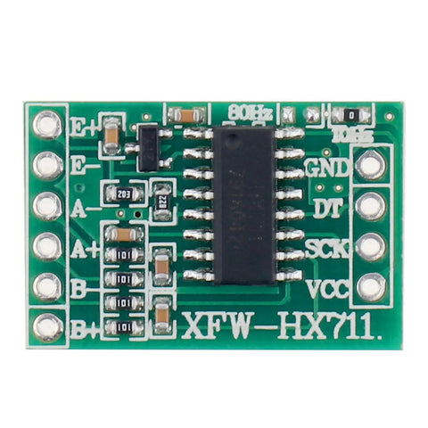 Dope 5Kg Digital Load Cell With HX711 Weighing Amplifier Module For Arduino Diy Portable Kitchen Scale Kit Pack Of 2 High Sensitivity Sensor For Kitchen Food Prep Packaging And Hobby Projects, green HX711 PCB module