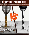 coobeast Thread Repair Kit with HSS drill bit and 30pcs 304 stainless inserts in carry case (M6x1.0); two bits