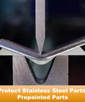 Press Brake Urethane Die Protection Film For Stainless Steel And Precoated Metals Used During Bending Process